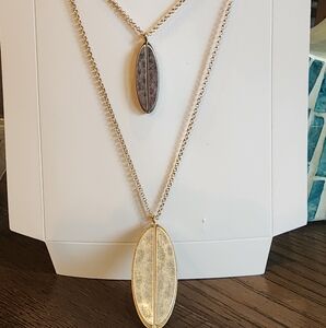 Elegant Gold and Silver Layered Necklace